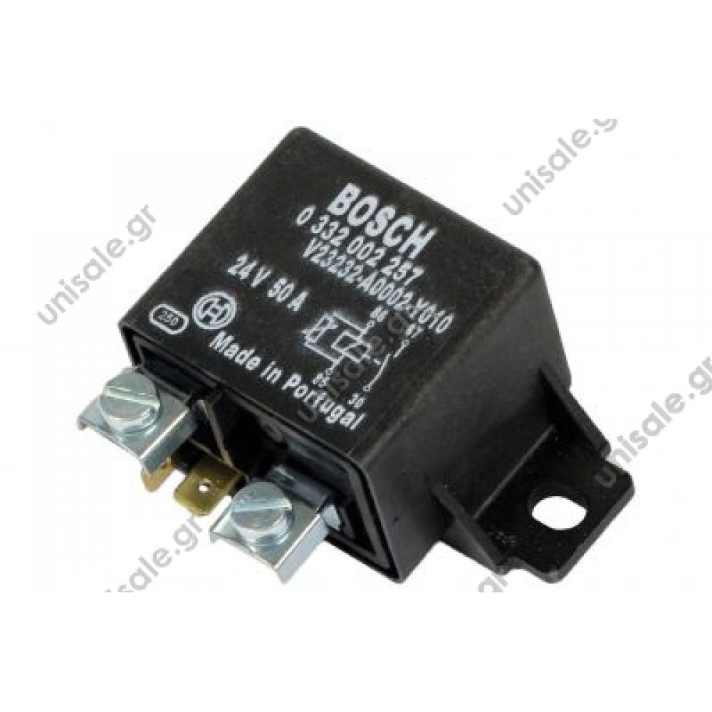 Relay BOSCH 0332002257 24V 50A DAF 0673514, 673514. IVECO 9673514