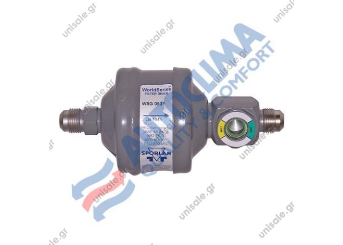 60652454 ΞΗΡΑΝΤΗΡΑΣ A/C Receiver Drier MxM with sight glass (WSG053F)