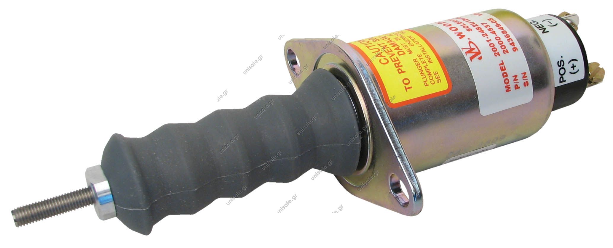 SA475412, Solenoid for Yanmar, Cummins, Synchro Start, 3832211,3919422