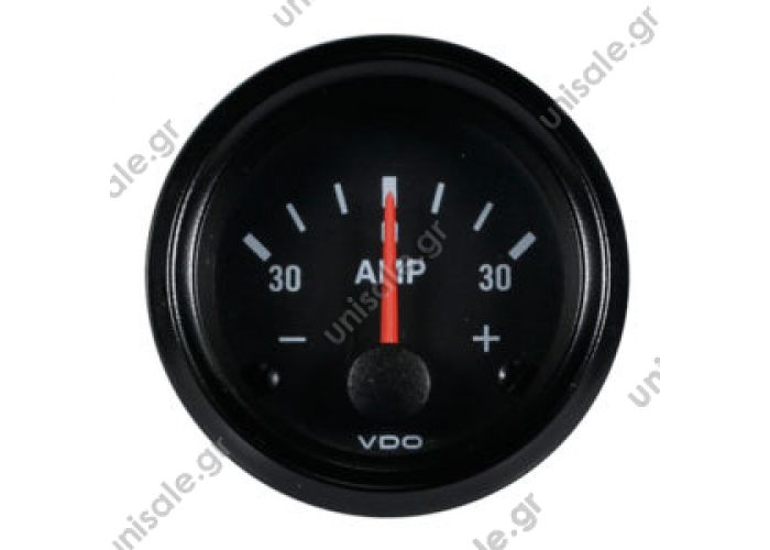I00001 VDO Ammeter Gauge 30030 Amps Ampermeter 3030 Ammeter 30A 12