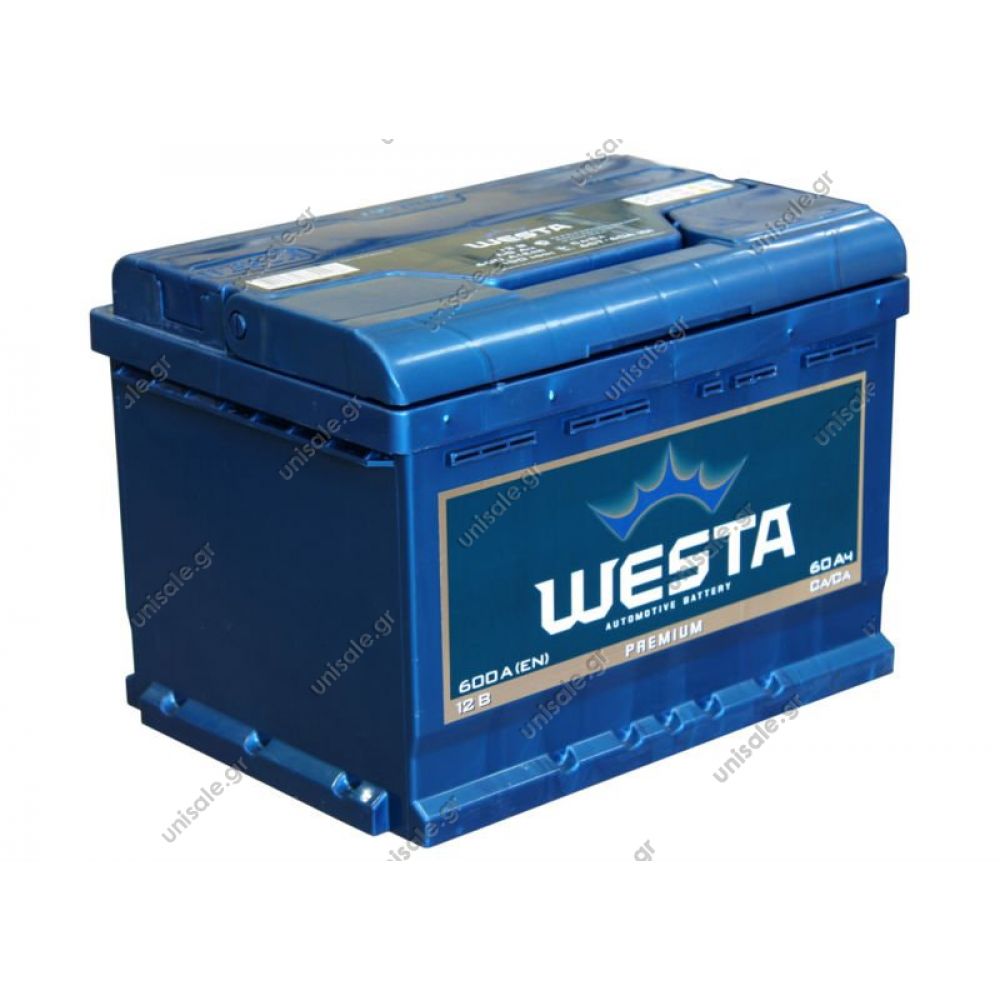 WESTA ΜΠΑΤΑΡΙΕΣ Starter lead-acid accumulator battery WESTA Car Battery ...