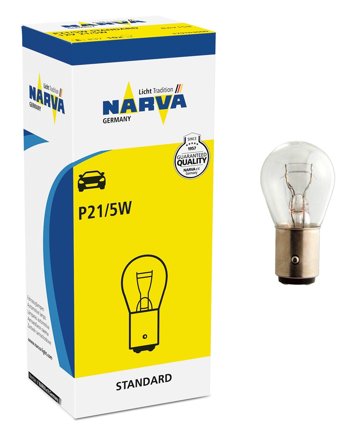 17643 NARVA ΛΑΜΠΑ 24V 21W KAΡΥΔΑΚΙ ΛΑΜΠΑ 24V 21W 24V 24V SIGNALING Stop ...