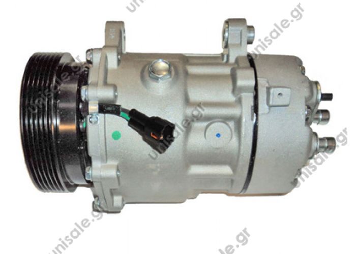 40405094CP ΚΟΜΠΡΕΣΣΕΡ A/C 1J0-820-803L 1221 Kompresor A/C Sanden SD7V16; 119mm; PV6; 12V; H; Audi A3; TT; Ford Galaxy; Seat Alhambra; Cordoba; Ibiza; Leon; Toledo; Škoda Octavia; VW Bora; Caddy; Golf; New Beetle; Sharan SEAT Ibiza III Serie 40405094CP ΚΟΜΠΡΕΣΣΕΡ A/C 1J0-820-803L 1221 Kompresor A/C Sanden SD7V16; 119mm; PV6; 12V; H; Audi A3; TT; Ford Galaxy; Seat Alhambra; Cordoba; Ibiza; Leon; Toledo; Škoda Octavia; VW Bora; Caddy; Golf; New Beetle; Sharan SEAT Ibiza III Serie