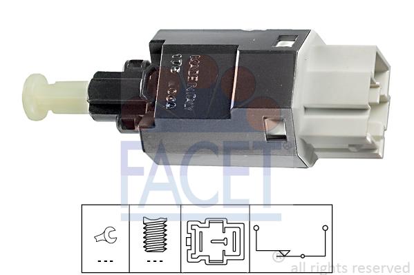 7.1175 FACET ΒΑΛΒΙΔΑ STOP MAZDA MG ROVER ΒΑΛΒΙΔΑ ΣΤΟΠ Brake Light ...
