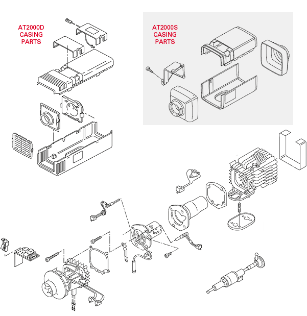 ΚΑΥΣΤΗΡΑΣ WEBASTO AIRTOP 2000 ST 24V Webasto / Webasto Spare Parts