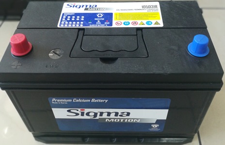 Sigma 8 аккумулятор